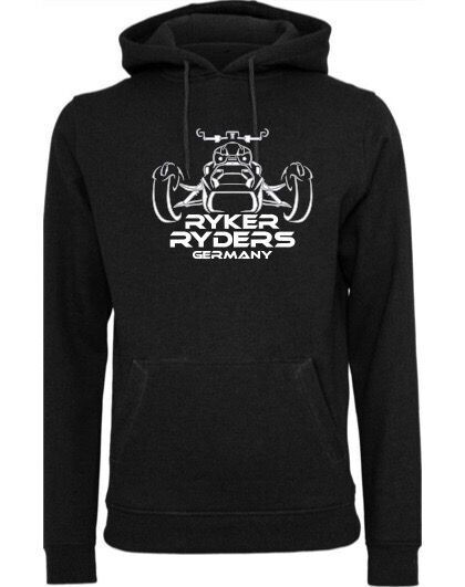 Hoodie  -   RYKER RYDERS GERMANY - Unisex- schwarz