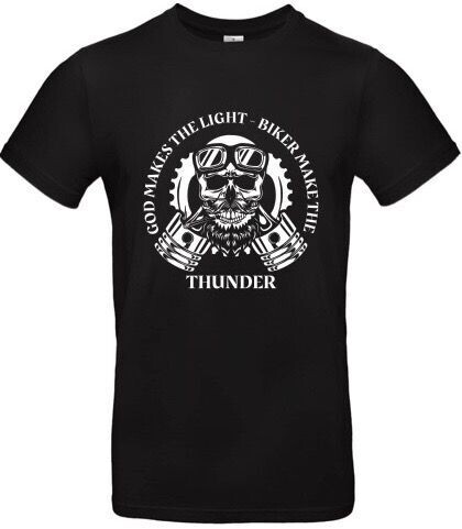 T-Shirt - God makes the Light - Herren