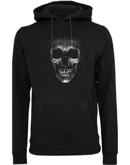 Hoodie  -   Falk Skull - Unisex - schwarz