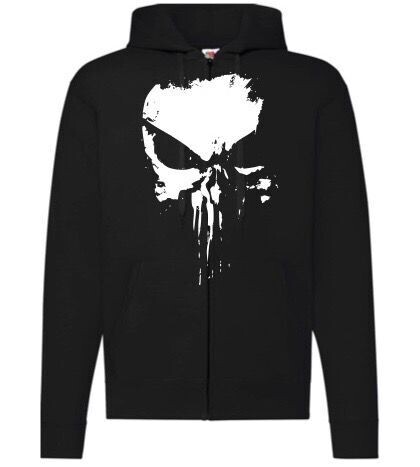 Hoodie - Pun Skull - Unisex - schwarz