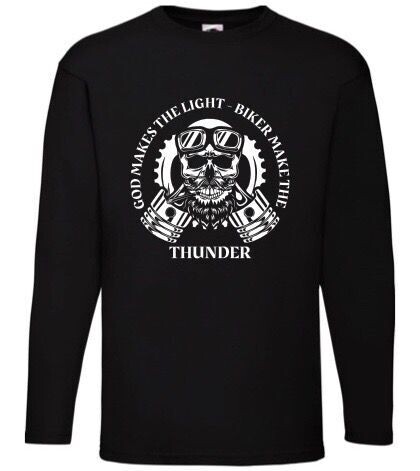 Langarm T-Shirt - God makes the light Herren