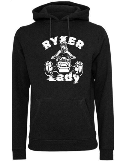 Hoodie  -   RykerLady - Damen - schwarz
