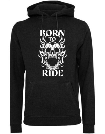 Sweatshirt Jacke -  Born to Ride - Herren