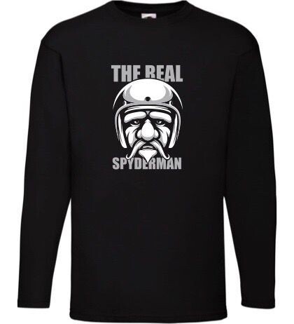Langarm T-Shirt - Real Spyderman - Herren