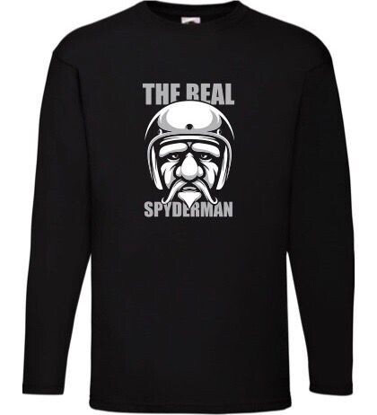 Langarm T-Shirt  -   Real Spyderman - Herren