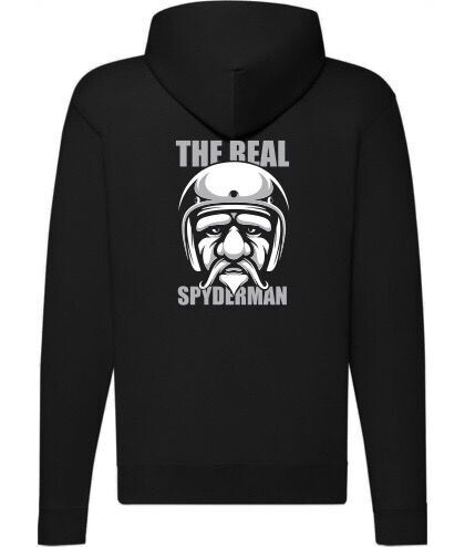 Sweatshirt Jacke - Real Spyderman - Herren