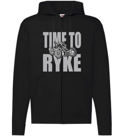 Hoodie  -   Time To RYKE - Unisex