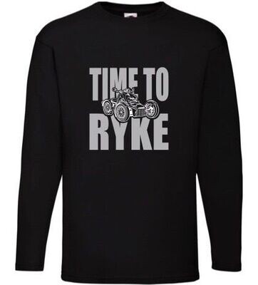 Langarm T-Shirt - Time to RYKE