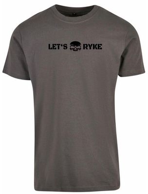 T-Shirt - LET'S RYKE I - Dark Shadow -Herren