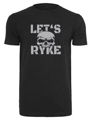 T-Shirt - LET'S RYKE II - black -Herren