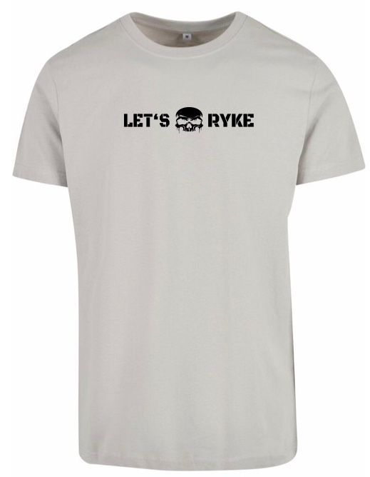 T-Shirt - LET'S RYKE I - Light Asphalt -Herren