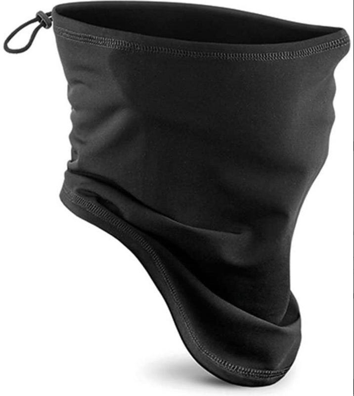 Neck Warmer - LET'S RYKE - black