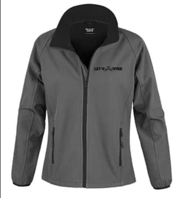 Softshell-Jacke - LET'S RYKE II - grau - Damen