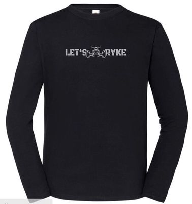 Longsleeve - LET'S RYKE III - Black - Herren
