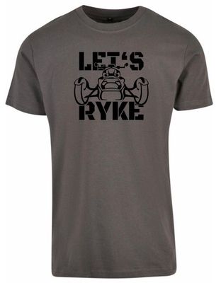 T-Shirt - LET'S RYKE IV - Dark Shadow -Herren