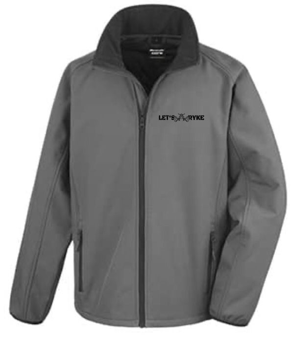 Softshell-Jacke - LET'S RYKE II - grau - Herren