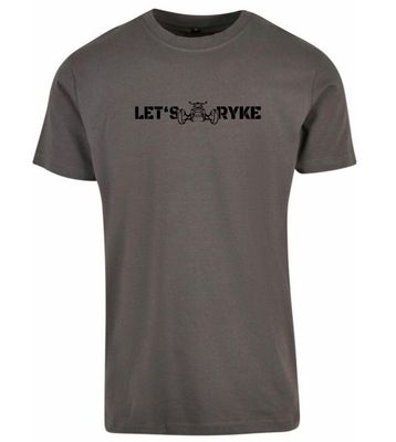 T-Shirt - LET'S RYKE III - Dark Shadow -Herren