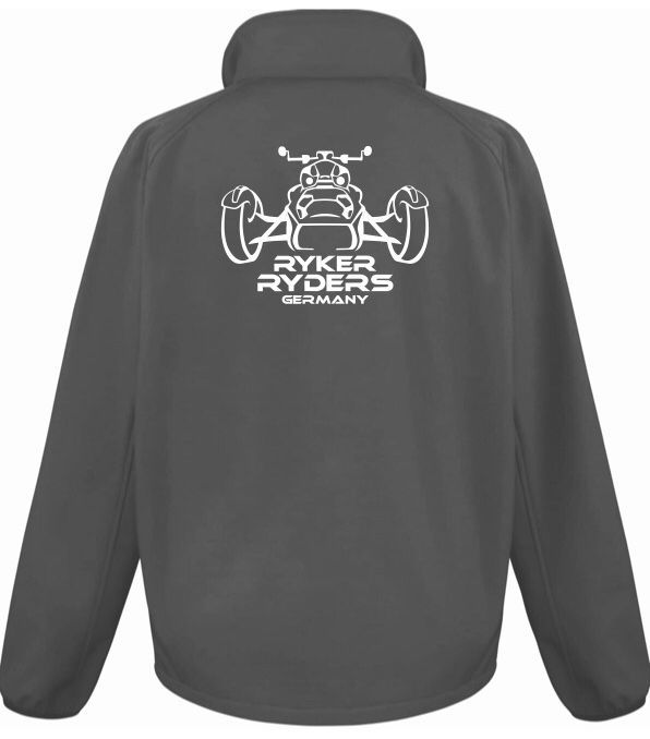 Softshell-Jacke - RYKER RYDERS GERMANY - grau - Damen