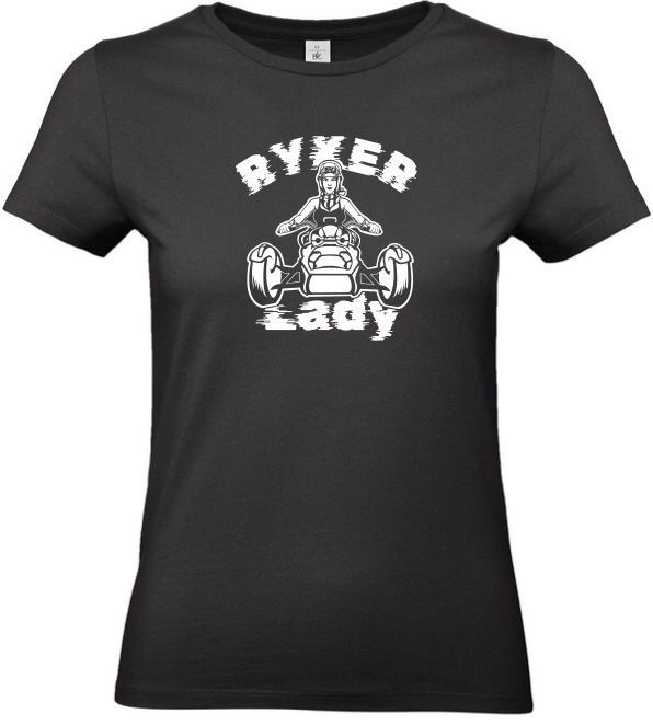 T-Shirt - RYKER Lady - Black - Damen