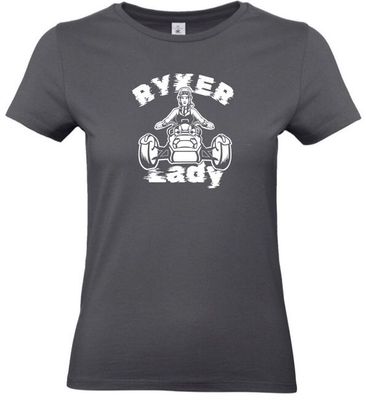 T-Shirt - RYKER Lady - DarkGreySolid - Damen