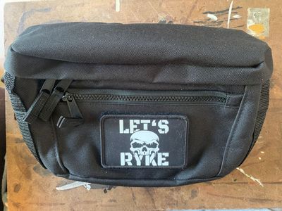 Biker Gürteltasche - LET'S RYKE 1