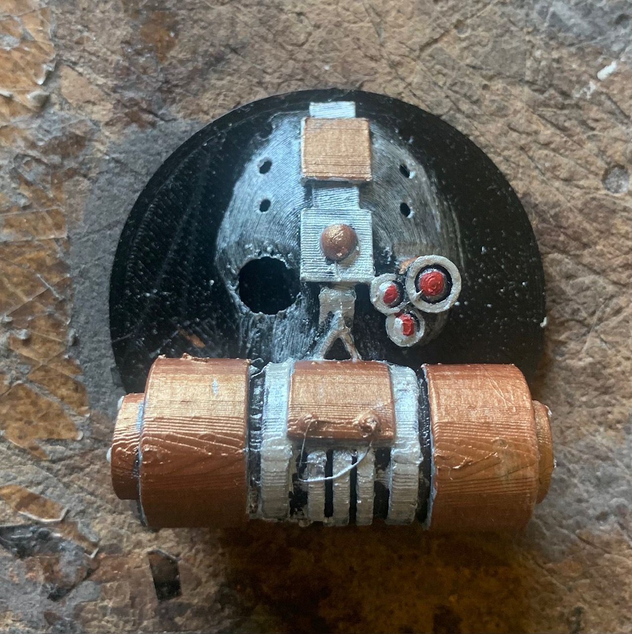 3D-Emblem für Motorhaube oder Heck - SteamMask