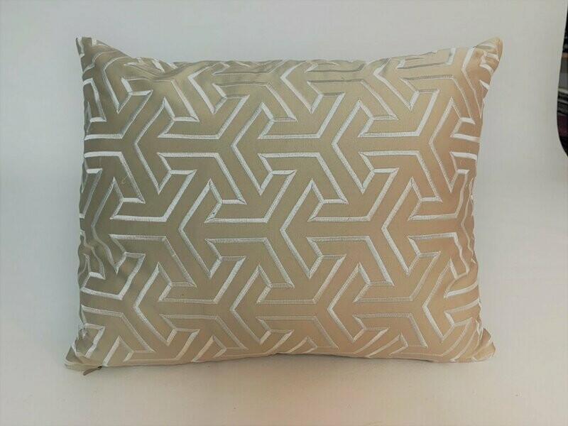 Dedar 'Why' Beige 30x45cm Cushion Cover
