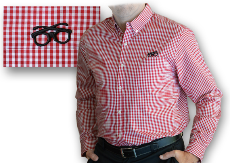 Burlsworth Gingham Long-Sleeve Button Down