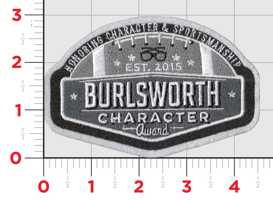 Burlsworth Character Award Patch