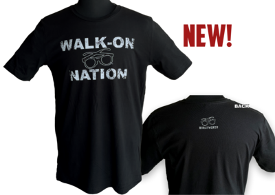 WALK-ON NATION Black T-Shirt WALK-ON NATION Black T-Shirt