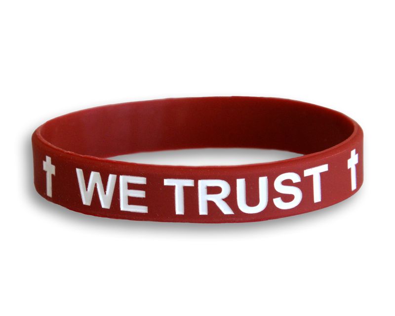 WE TRUST Wristband