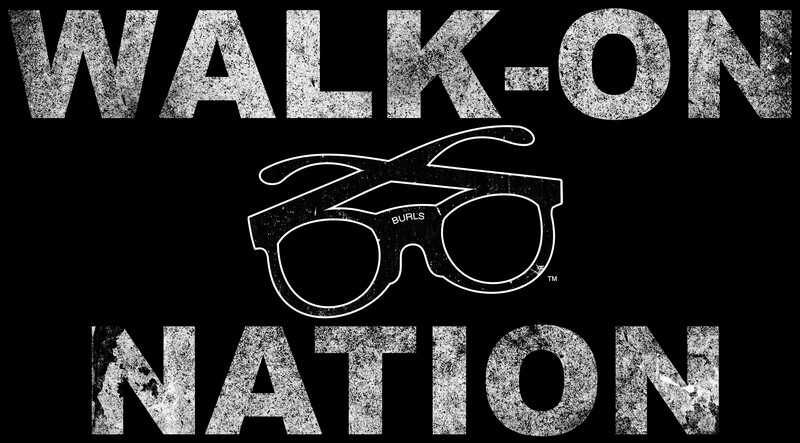 WALK-ON NATION Black T-Shirt