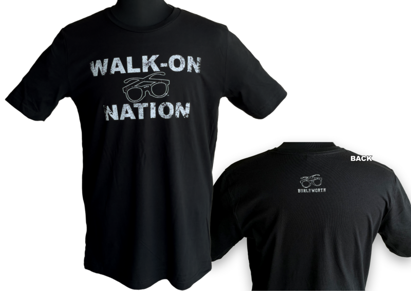 WALK-ON NATION Black T-Shirt WALK-ON NATION Black T-Shirt