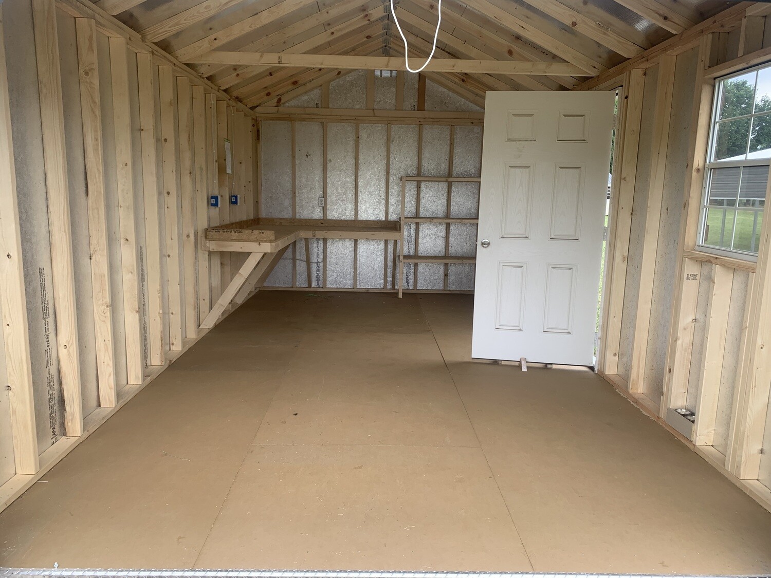 12x20 Utility Shed + Radiant Barrier (40% OF - RFD)