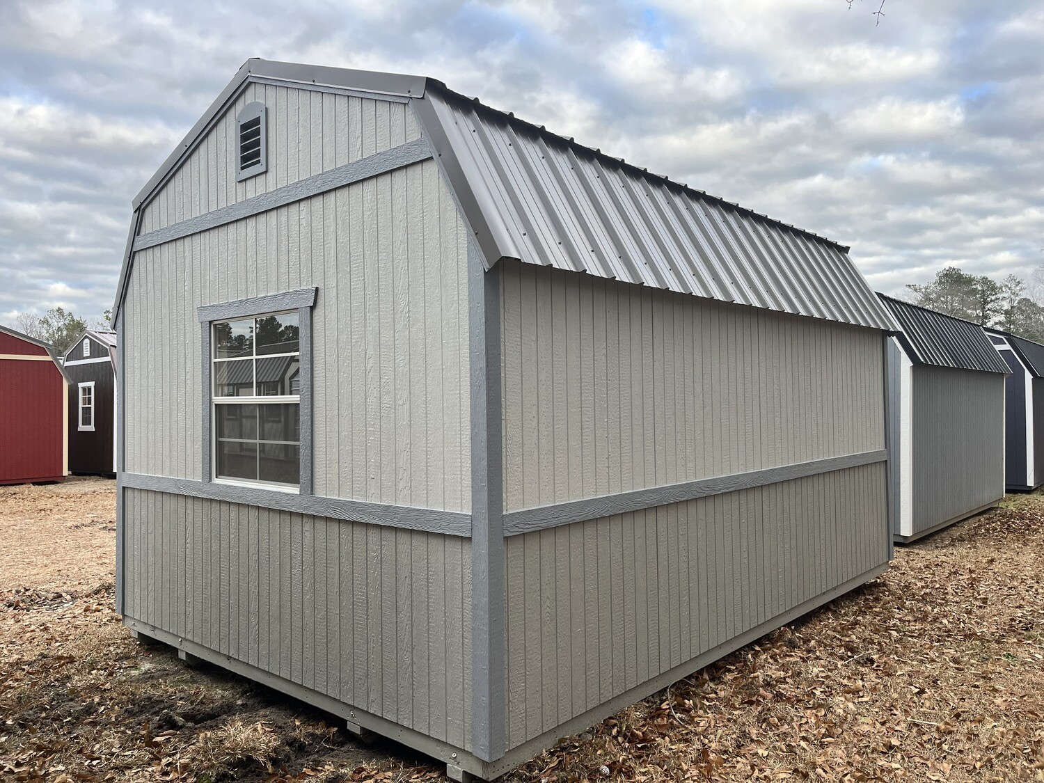 12 x 16 Estate Series Side Lofted Barn(CLEARANCE - LBG) 12 x 16 Estate Series Side Lofted Barn(CLEARANCE - LBG)