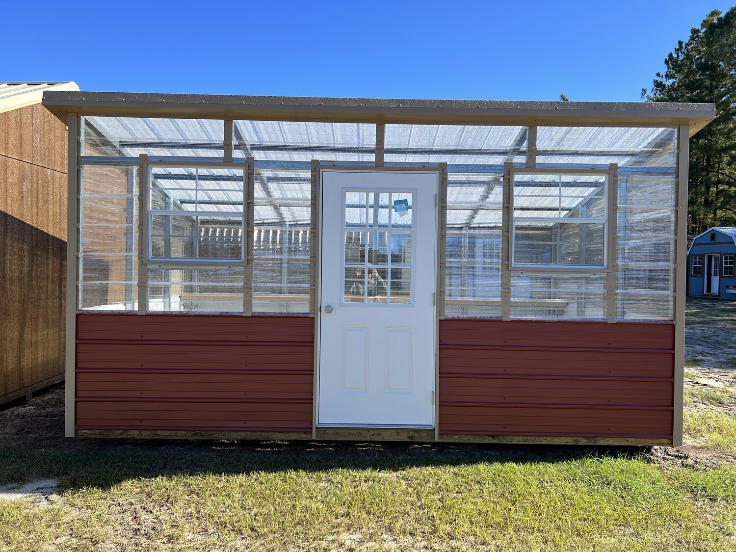 10X16 LEAN TO GREENHOUSE