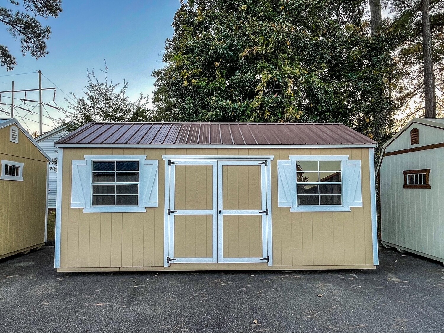 10 X 20 Tradition Utility Shed
