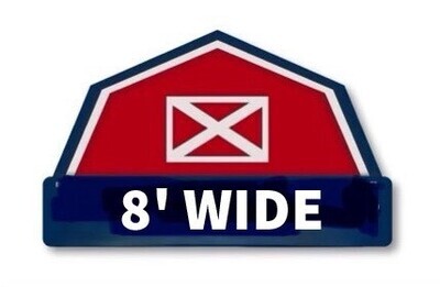 8&#39; WIDE