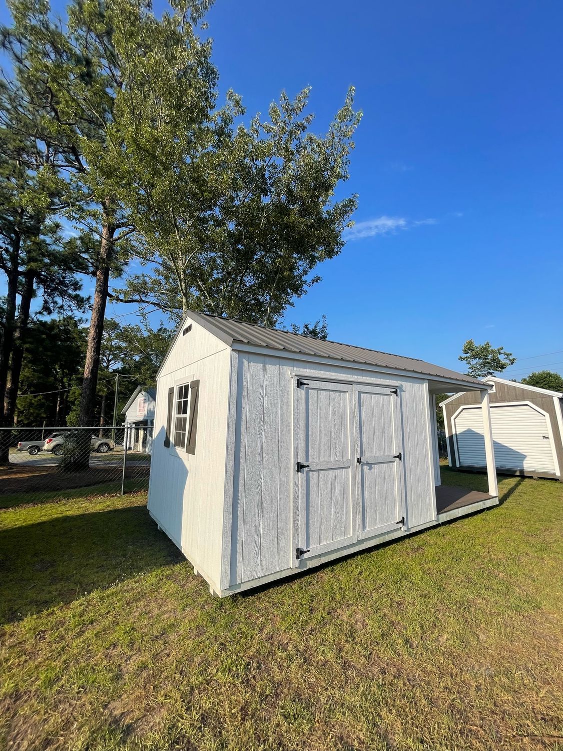 10x20 Utility Shed + Side Porch (40% OFF - PB) 10x20 Utility Shed + Side Porch (40% OFF - PB)