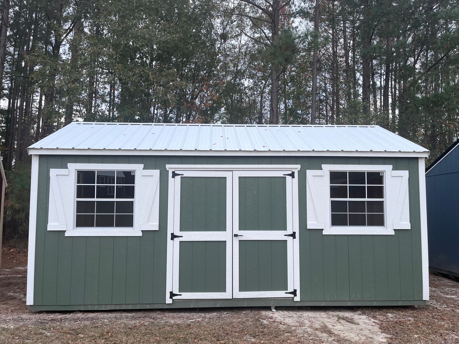 10 x 20 Side Utility Shed