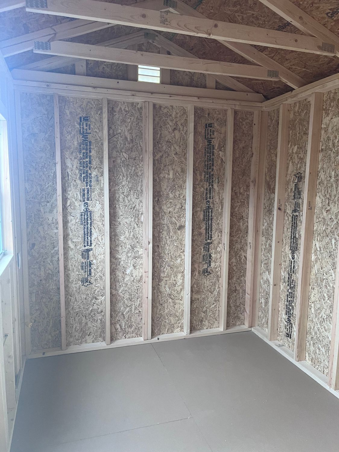 08 x 12 Side Utility Shed