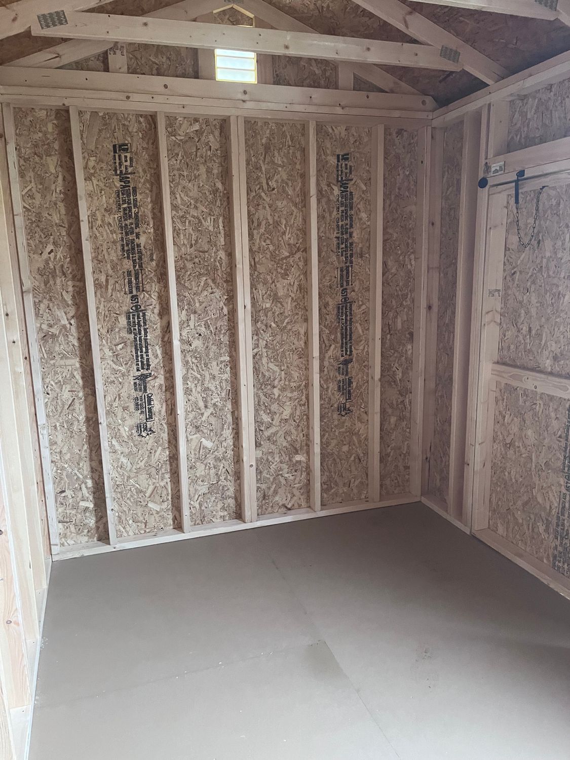 08 x 12 Side Utility Shed