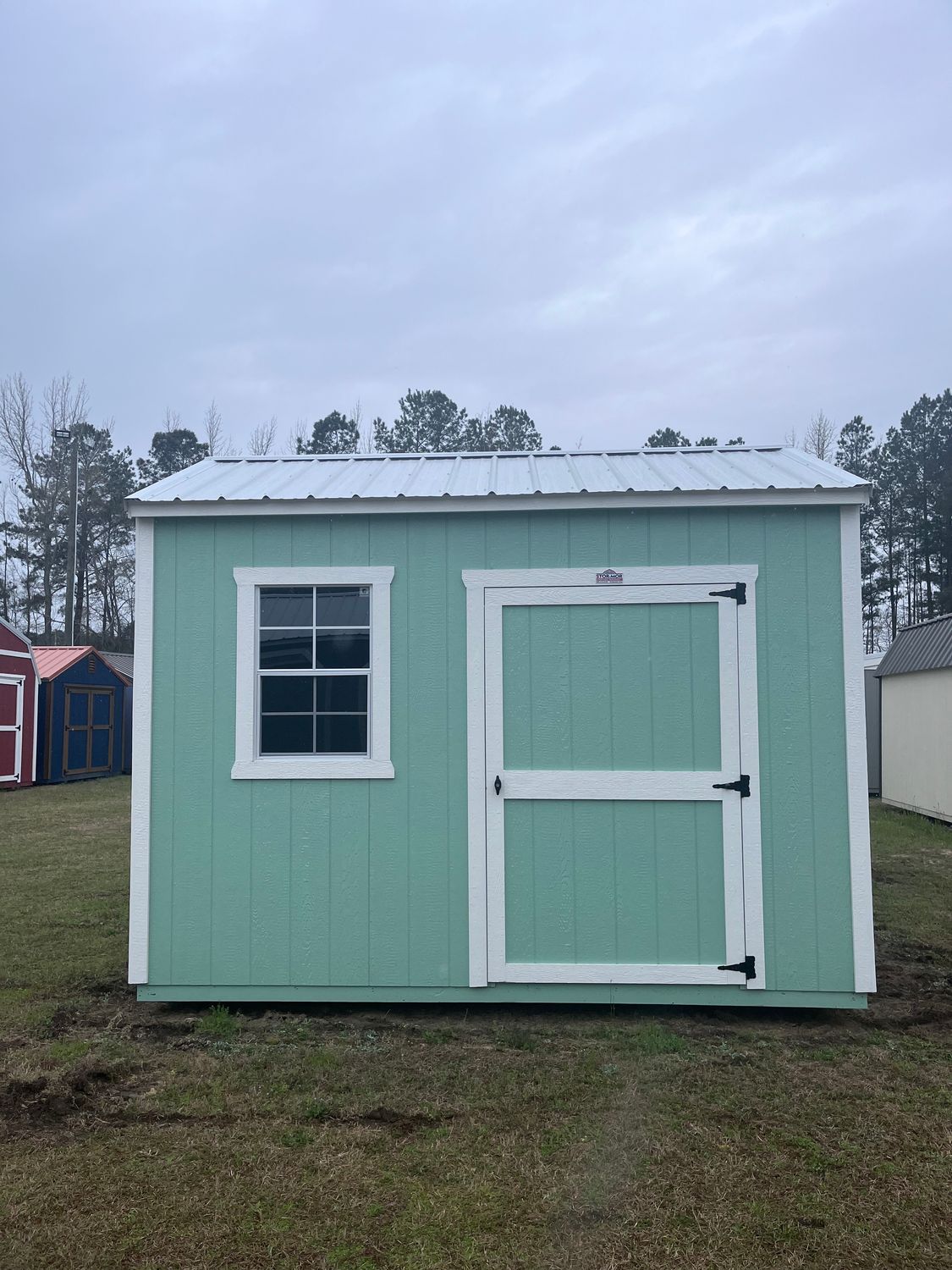 08 x 12 Side Utility Shed