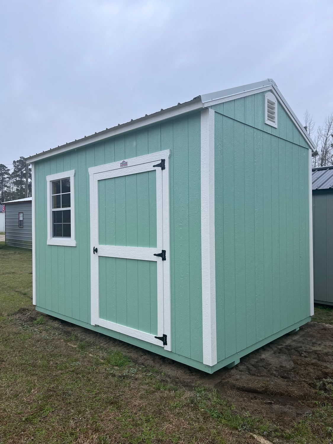 08 x 12 Side Utility Shed