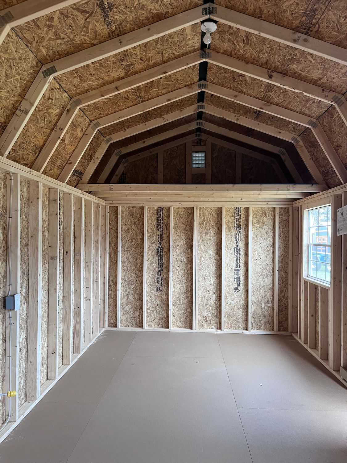 10 x 20 Side Lofted Barn