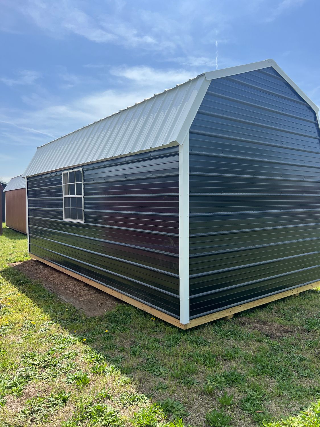 10X20 Metal Lofted Barn 10X20 Metal Lofted Barn