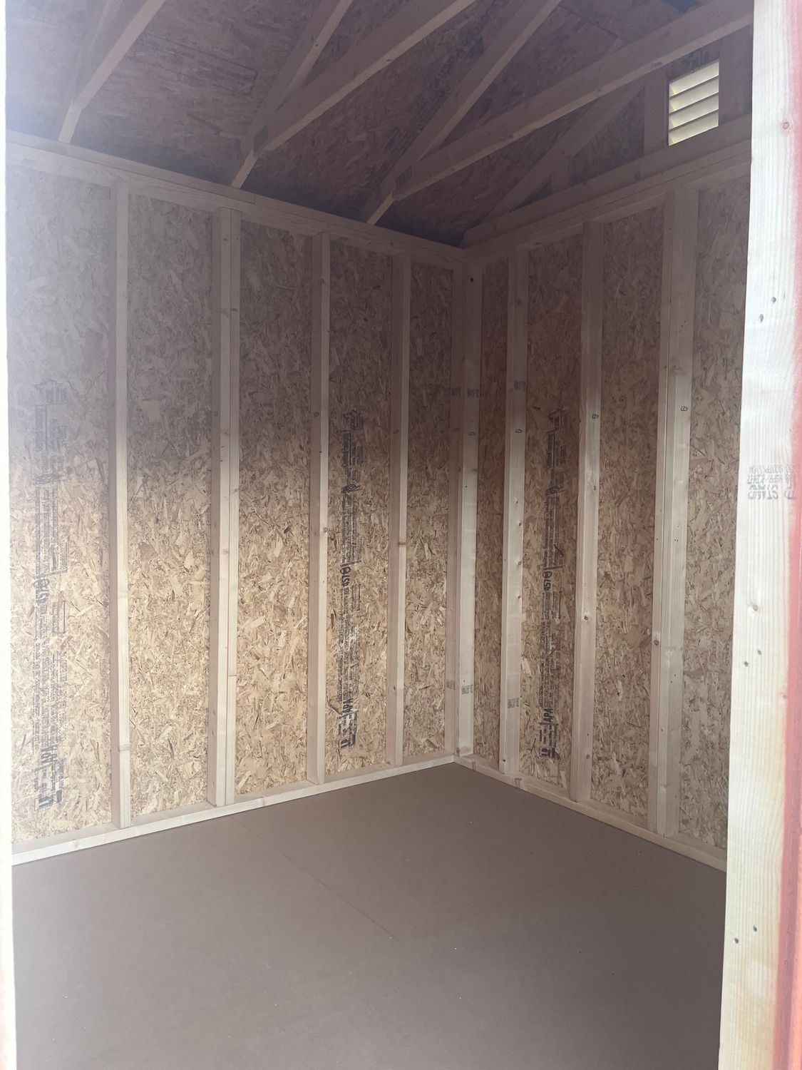 08 x 12 Side Utility Shed