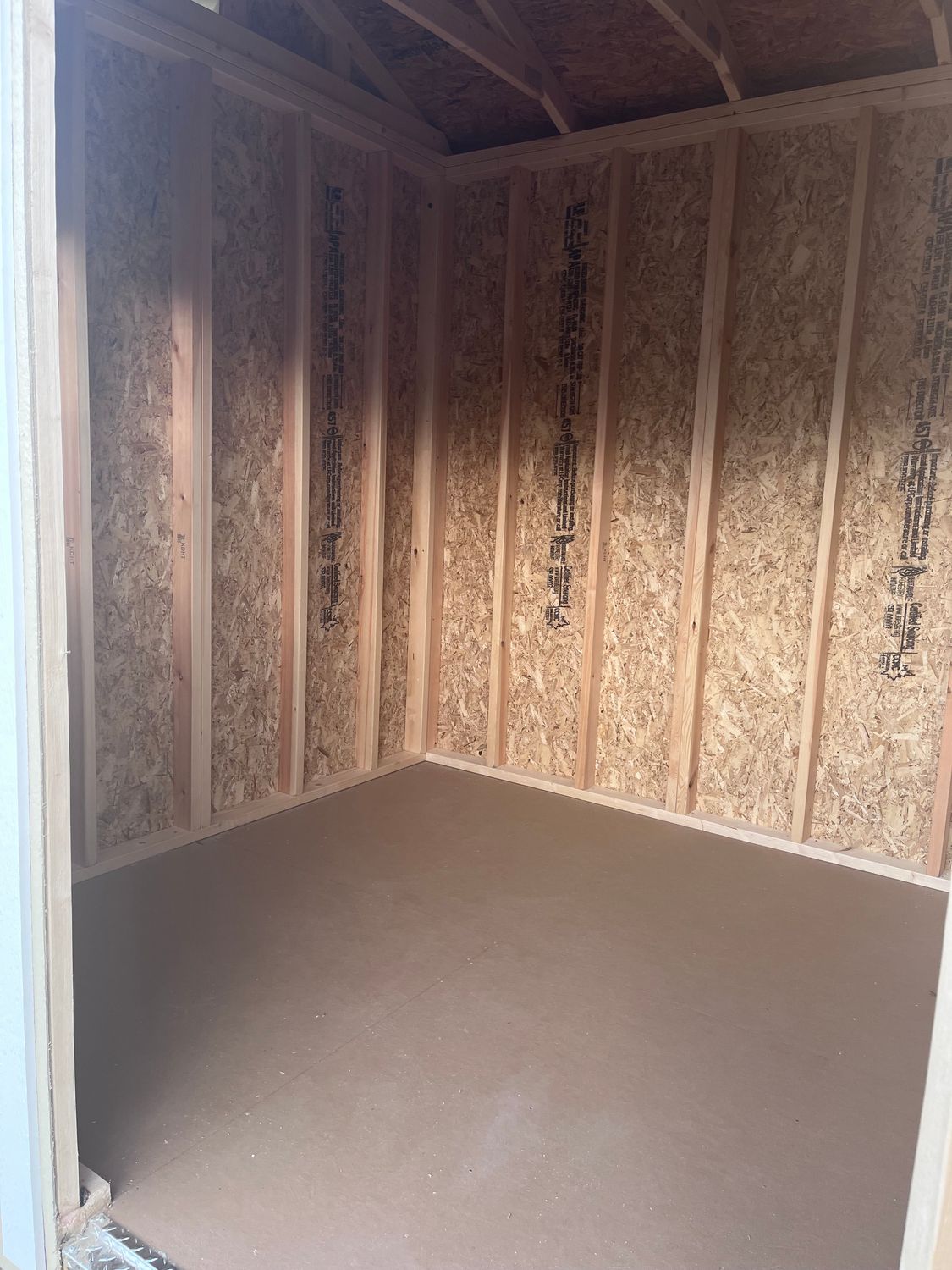 08 x 12 Side Utility Shed