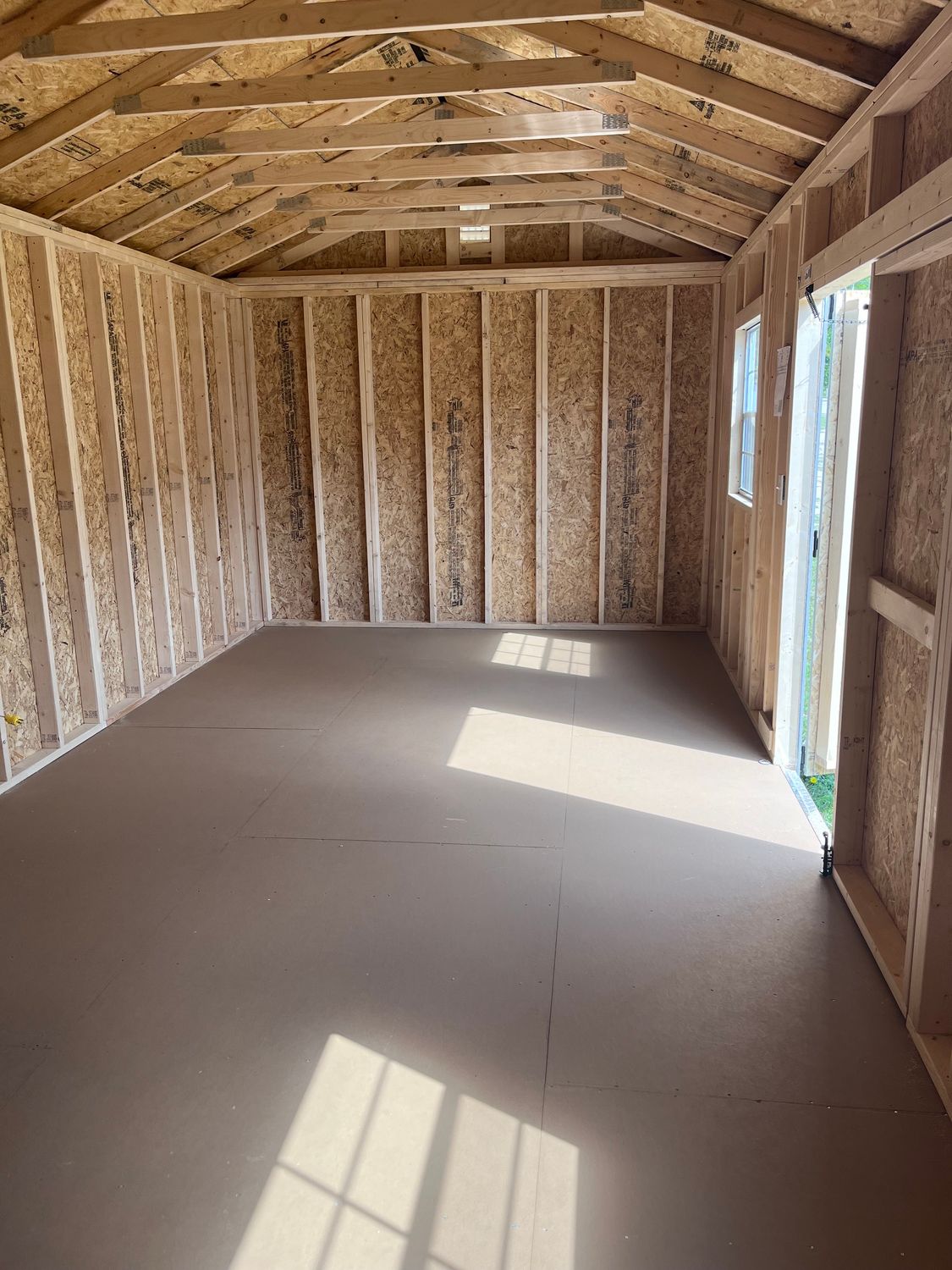 12 x 24 Side Utility Shed