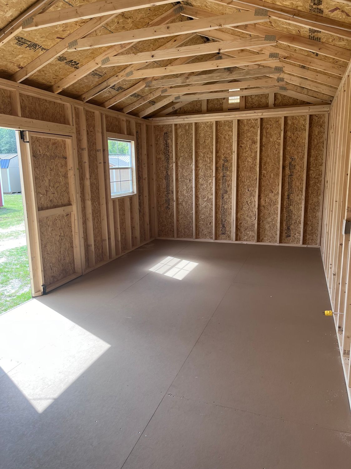 12 x 24 Side Utility Shed
